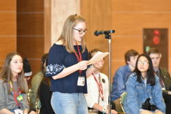 訪問団代表　スピーチ(1)　